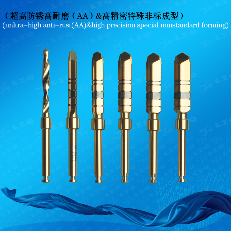 Dental Finishing Drill Without Drill Stop Dental Final Straight Drill Lindemann Drill Guide