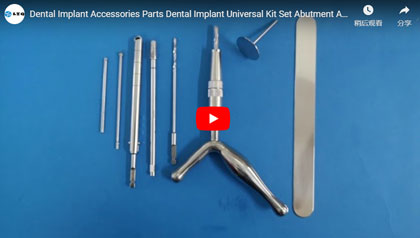 Dental Implant Accessories Parts Dental Implant Universal Kit Set Abutment Analog Veterinary Orthope