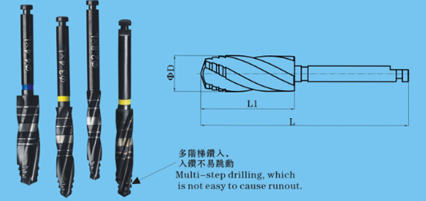 taper drill P97