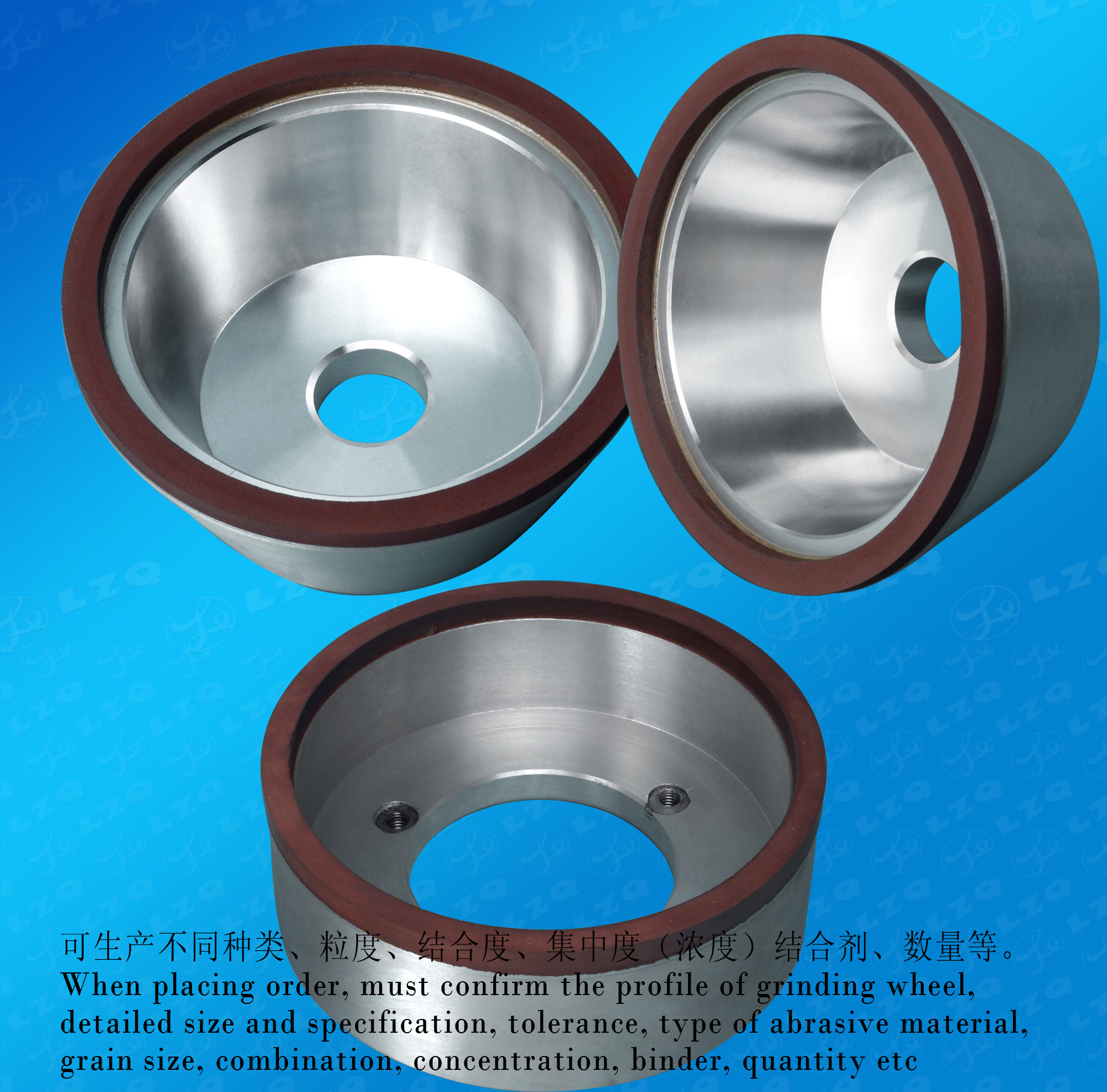 Resin Bond Grinding Wheel, Cup Diamond Grinding Whe