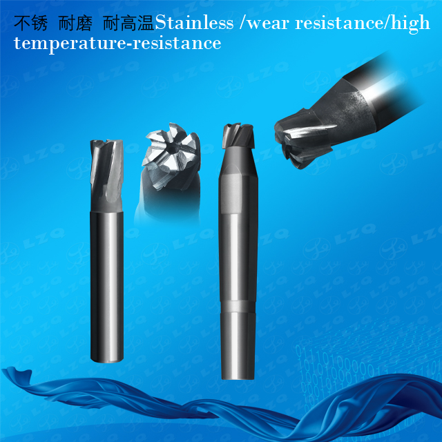 CNC Lathe Tool Tungsten Carbide Milling Cutter Corkscrew Spin Reamer