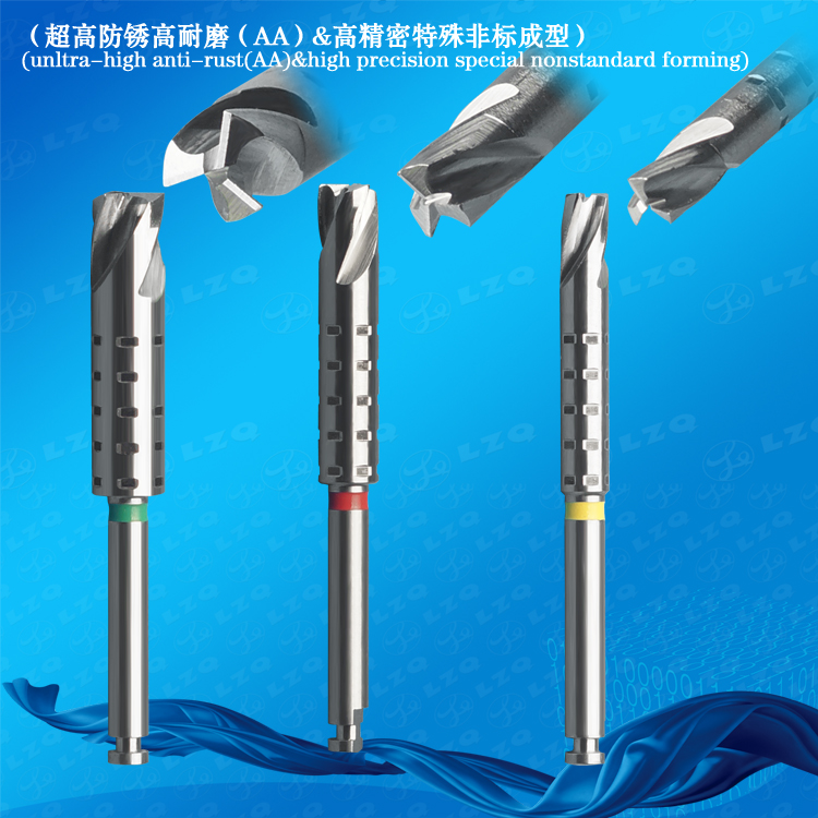 Cone-Column-Shaped Profile Drill,Bone Level Implant Profile Drill