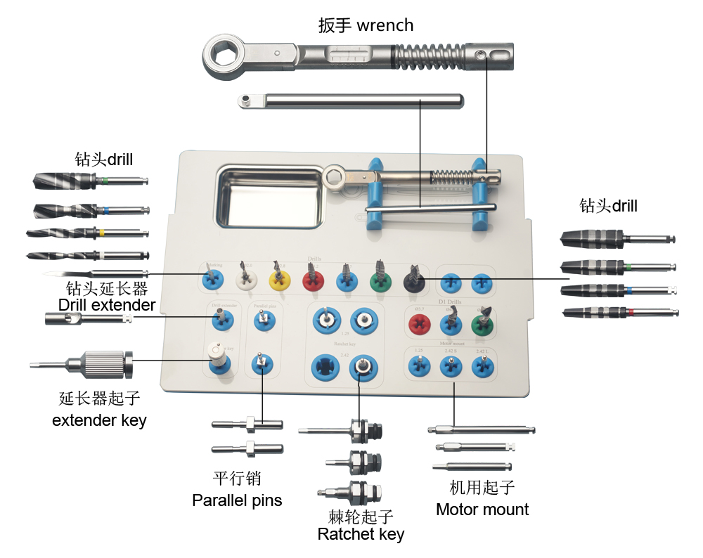 Cortical Bone Tap Tool Medical Screw Tap