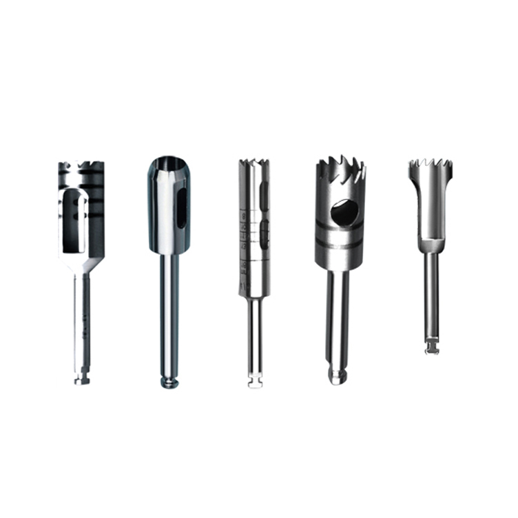 dental implant Trepan drills soft tissue punch Tissue cutter bone fetcher