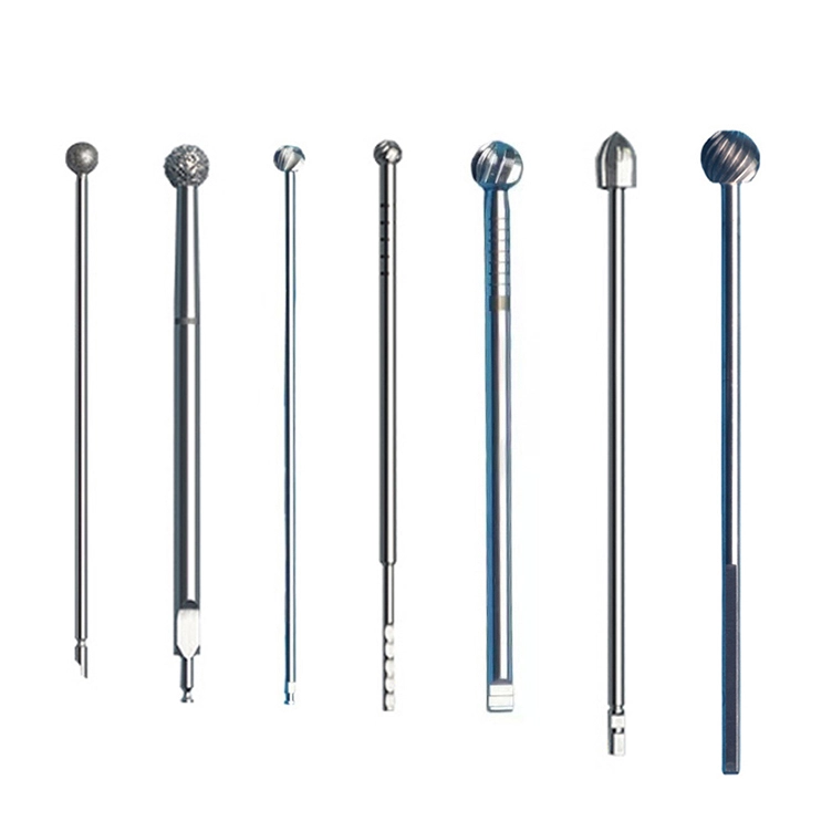 ENT flat shank bur
