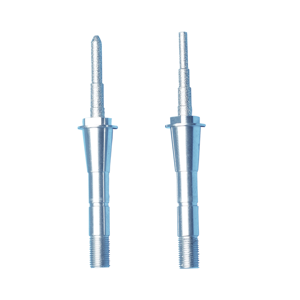 Cylinder Bur Diamond Bur 1.0mm 12 step Diamond Plated Grind Tool